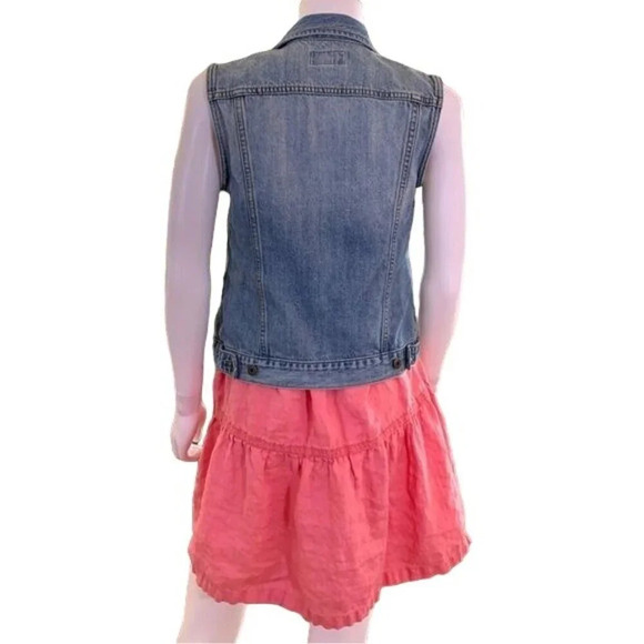 Lucky Brand Classic Jean Jacket Vest Size XS - Picture 5 of 9